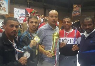 3 لاعبين يمنيين يحرزون المركز الثاني ببطولة الأندية العربية للكونغ فو بالأردن