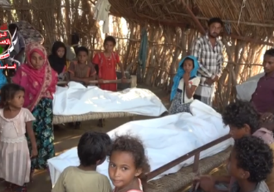 استشهاد مواطنين بانفجار لغم حوثي في مديرية الحالي (فيديو)
