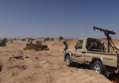 اشتباكات الجوف بين قوات الجيش والحوثي تصل الغيل