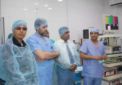 محافظ حضرموت يبارك نجاح المخيم الطبي الجراحي السابع بالشحر