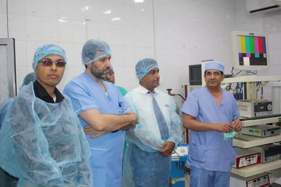 محافظ حضرموت يبارك نجاح المخيم الطبي الجراحي السابع بالشحر