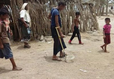 هيومن رايتس تكشف عن أدلة لاستخدام الحوثيين ألغام أرضية مضادة للأفراد