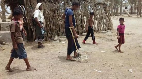 هيومن رايتس تكشف عن أدلة لاستخدام الحوثيين ألغام أرضية مضادة للأفراد