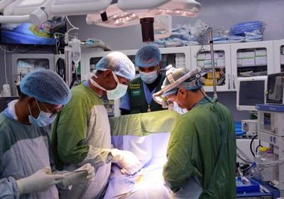 انتهاء الحملة الطبية الثانية لجراحة وقسطرة قلب الأطفال في المكلا