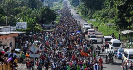 المكسيك: اعتقال مئات المهاجرين القادمين من أمريكا