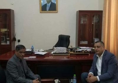 البحسني يبحث مع وزير الثقافة إحياء الموروث الشعبي والثقافي لحضرموت