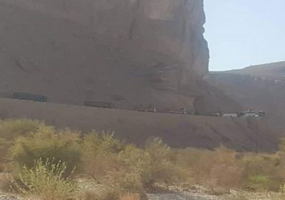 انقلاب قاطرة يقطع الخط الدولي بين ساحل ووادي حضرموت&nbsp;