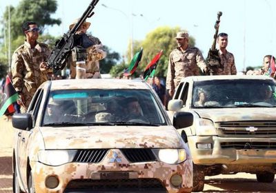 الجيش الليبي يعلن اسقاط طائرة عسكرية تابعة للمليشيا المسلحة