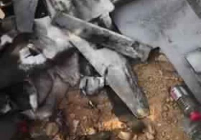 إسقاط طائرة حوثية مسيرة بصعدة