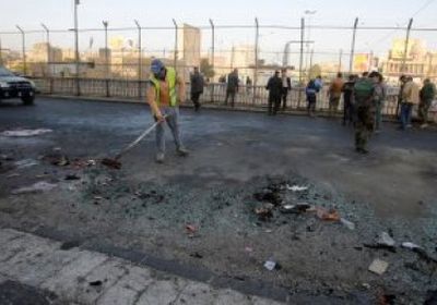 إصابة شخص جراء انفجار عبوة ناسفة في بغداد