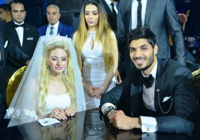 حفل زفاف علي جبر لاعب نادي بيراميدز (صور)