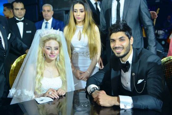 حفل زفاف علي جبر لاعب نادي بيراميدز (صور)