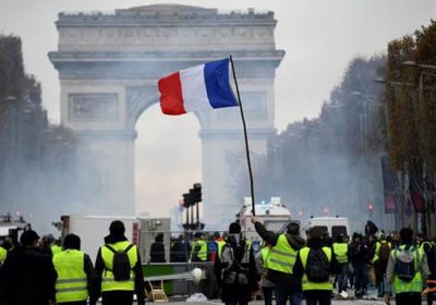 في السبت الـ24.. مواجهات بين الشرطة الفرنسية ومتظاهري " السترات الصفراء "