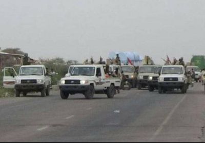 الحزام الأمني يدفع بتعزيزات عسكرية في أبين 