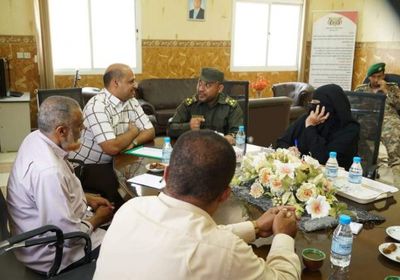 اتفاق بين مكتب الصحة وأمن ساحل حضرموت حول آليات نقل الأدوية 