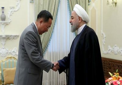 وفدًا سياسيًا من كوريا الشمالية يزور إيران