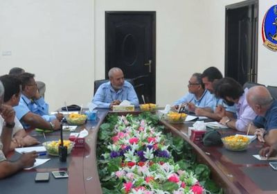 وفد أممي بحري يزور مصلحة خفر السواحل في العاصمة عدن (تفاصيل)