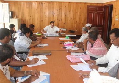 تفاصيل انعقاد الدورة الاعتيادية للمكتب التنفيذي بالريدة وقصيعر