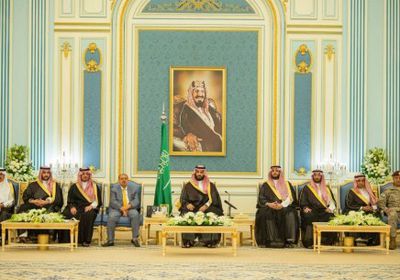 تفاصيل لقاء ولي العهد السعودي برئيس وأعضاء مجلس النواب اليمني