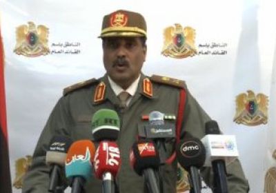 المسماري: الجيش الليبي يسيطر على 90% من المنشآت النفطية