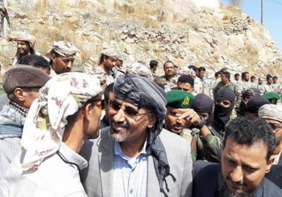 بن بريك: يافع اليوم تحتضن ابنها البار