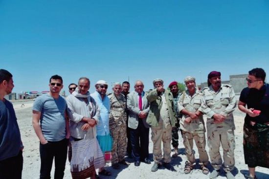 زيارة خاصة من أعضاء هيئة رئاسة الانتقالي للجبهات في الحد بيافع