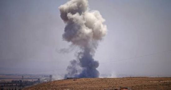 قذائف صاروخية يشنها مجموعات إرهابية بريف حماة الشمالى في سوريا