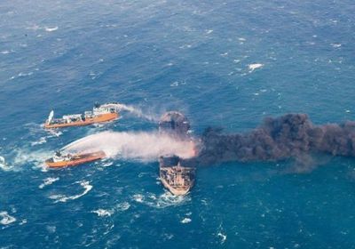 تسريب نفط إيراني في مياه البحر الأحمر