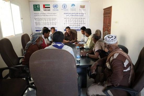 بتمويل إماراتي سعودي..تدشين عملية تشكيل اللجان المجتمعية في رضوم بشبوة