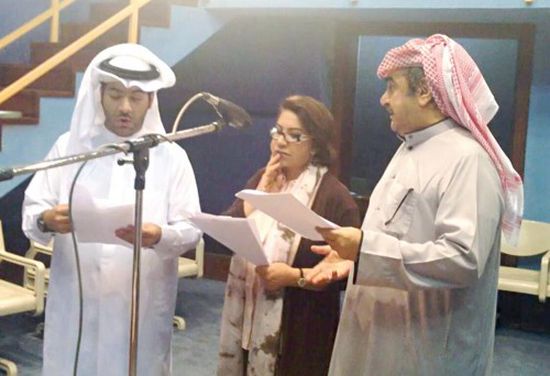إذاعة الكويت تنتهي من تسجيل أعمال رمضان بمسلسل " روس القرعان "
