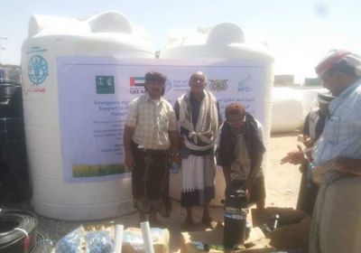 تدشين شبكات مياه الري للأسر الفقيرة بمديرتي عتق وحبان