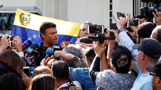 فنزويلا.. المعارض "لوبيز" يؤكد أنتهاء اغتصاب السلطة خلال أسابيع