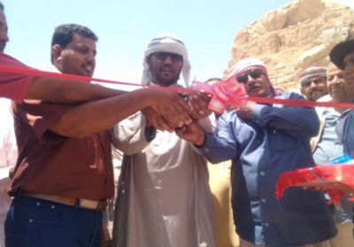 افتتاح وحدات الطاقة الشمسية لمشروع مياه الردود بتريم (صور)