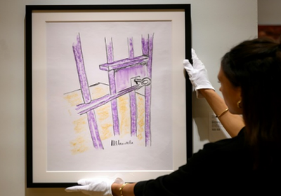 بيع لوحة لنيلسون مانديلا بـ112 ألف دولار في مزاد بنيويورك