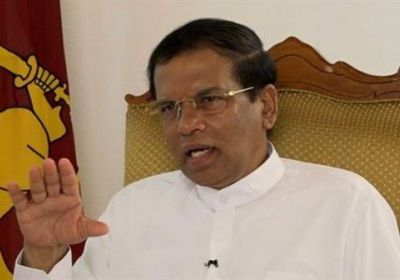 الرئيس السريلانكي يتعهد "بالقضاء على الإرهاب" قبيل الانتخابات الرئاسية