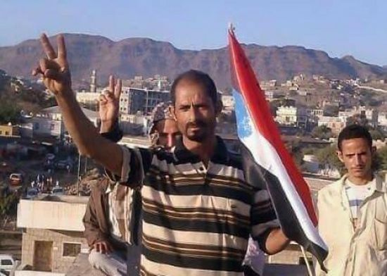 استشهاد الإعلامي غالب لبحش في جبهة حجر على يد قناص حوثي 