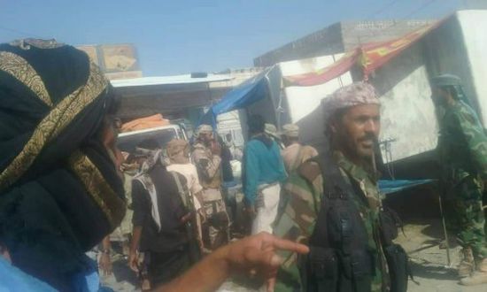 حملة أمنية لتنظيم الشارع العام في المحفد