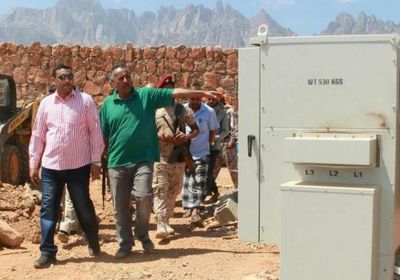 تحركات لإدخال محطة الكهرباء الجديدة إلى الخدمة في سقطرى