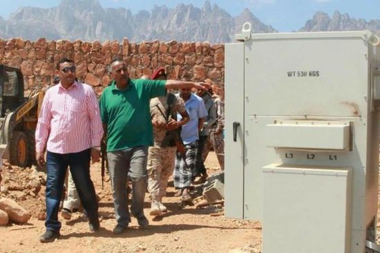 تحركات لإدخال محطة الكهرباء الجديدة إلى الخدمة في سقطرى