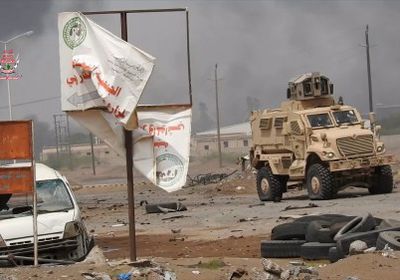 ألوية العمالقة تصد هجوم حوثي بمديرية الزاهر