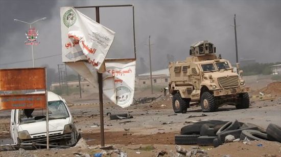 ألوية العمالقة تصد هجوم حوثي بمديرية الزاهر