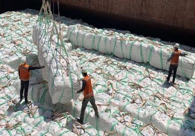 19 ألف طن رز مساعدات من كوريا الجنوبية لليمن 