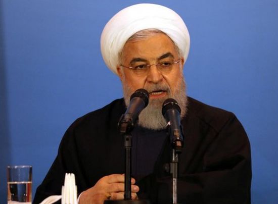 "روحاني" يصف الضغوطات الأمريكية على بـ"الحرب"