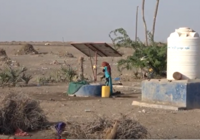 قذائف الحوثي تشرد الأسر من منازلهم في منطقة الجبلية (فيديو)