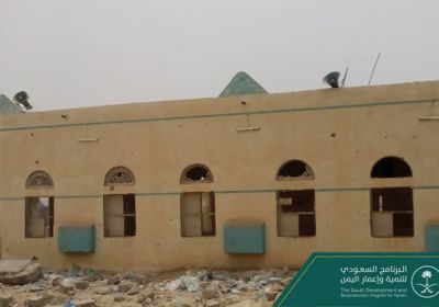 البرنامج السعودي يسعى للانتهاء من ترميم جامع حيران قبل عيد الفطر 