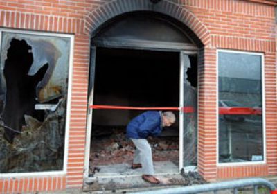 مسؤول: إضرام النيران في مسجد "ديانة" بولاية كونيكتكت  الأمريكية متعمدًا