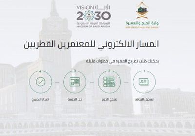 السعودية تخصص رابطا لاستقبال طلبات القطريين الراغبين في أداء مناسك العمرة