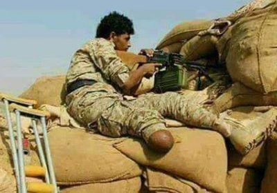 بالصور.. قوات جنوبية لم تمنعهم حالتهم الجسدية الخاصة من خوض المعركة