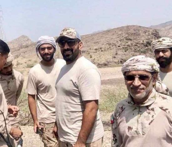 الجعيدي يشيد برجال الإمارات في معركة الضالع