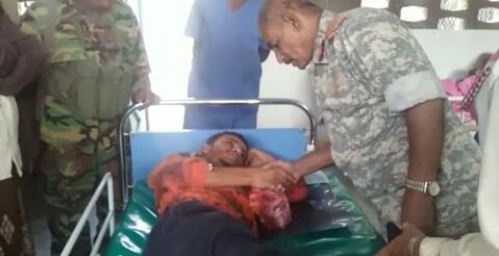 محافظ الضالع يوجه بنقل الحالات الحرجة الى مستشفيات عدن